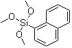 CAS # 18052-76-1, 1-Naphthyltrimethoxysilane, Trimethoxy(1-naphthyl)silane