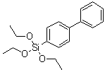 structure of CAS# 18056-97-8, 4-(Triethoxysilyl)-1,1'-biphenyl