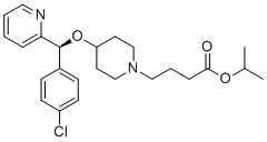 structure of CAS# 1807607-93-7, Bepotastine Isopropyl Ester