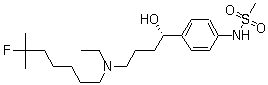 CAS # 180918-68-7, Trecetilide, (S)-N-[4-[4-[Ethyl(6-fluoro-6-methylheptyl)amino]-1-hydroxybutyl]phenyl]methanesulfonamide