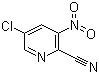structure of CAS# 181123-11-5, 5-氯-2-氰基-3-硝基吡啶