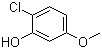 structure of CAS# 18113-04-7, 2-氯-5-甲氧基苯酚