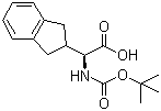 CAS # 181227-47-4, Boc-L-2-indanyglycine