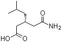 CAS 登录号：181289-33-8, (R)-(-)-3-(氨甲酰甲基)-5-甲基己酸