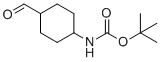structure of CAS# 181308-56-5, 叔-丁基反式-4-甲酰基环己基氨基甲酸酯