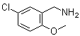 structure of CAS# 181473-92-7, 5-Chloro-2-methoxybenzylamine
