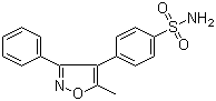 structure of CAS# 181695-72-7, 伐地考昔