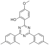 structure of CAS# 1820-28-6, 2-[4,6-双(2,4-二甲基苯基)-1,3,5-三嗪-2-基]-5-甲氧基苯酚