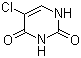 CAS # 1820-81-1, 5-Chlorouracil, 5-Chloro-2,4-dihydroxypyrimidine