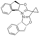 structure of CAS# 182122-08-3, (3aS,3'aS,8aR,8'aR)-2,2'-Cyclopropylidenebis[3a,8a-dihydro-8H-indeno[1,2-d]oxazole]