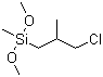 CAS # 18244-20-7, (3-Chloro-2-methylpropyl)dimethoxymethylsilane