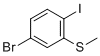 structure of CAS# 1824602-11-0, (5-溴-2-碘苯基)(甲基)硫烷