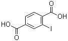 CAS # 1829-22-7, 2-Iodo-1,4-benzenedicarboxylic acid, 2-Iodoterephthalic acid, Iodoterephthalic acid