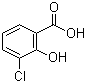 3-Chlorosalicylic acid molecular structure (CAS 1829-32-9)