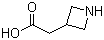structure of CAS# 183062-92-2, Azetidin-3-ylacetic acid