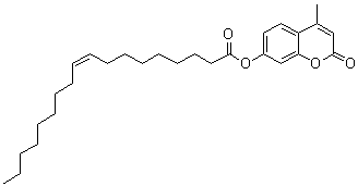 structure of CAS# 18323-58-5, 4-Methylumbelliferyl oleate
