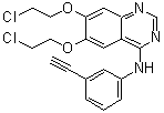 CAS # 183321-82-6, 6,7-Bis(2-chloroethoxy)-N-(3-ethynylphenyl)-4-quinazolinamine
