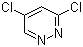 structure of CAS# 1837-55-4, 3,5-Dichloropyridazine