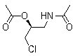 structure of CAS# 183905-31-9, (S)-1-[(乙酰基氨基)甲基]-2-氯乙基乙酸酯