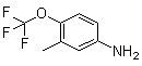 structure of CAS# 183945-52-0, 3-Methyl-4-(trifluoromethoxy)aniline