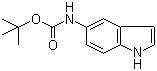 structure of CAS# 184031-16-1, 5-N-Boc-氨基吲哚