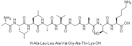 CAS # 184297-65-2, L-Alanyl-L-leucyl-L-leucyl-L-alanyl-L-valylglycyl-L-alanyl-L-threonyl-L-lysine