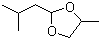 CAS # 18433-93-7, Isovaleraldehyde propyleneglycol acetal, 2-Isobutyl-4-methyl-1,3-dioxolane