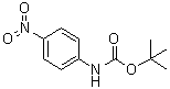 structure of CAS# 18437-63-3, tert-Butyl N-(4-nitrophenyl)carbamate