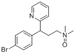 structure of CAS# 18453-29-7, 溴苯那敏N-氧化物