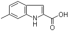 6-Methyl-1H-indole-2-carboxylic acid molecular structure (CAS 18474-59-4)