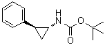 structure of CAS# 185256-47-7, (1R-反式)-(2-苯基环丙基)氨基甲酸叔丁酯
