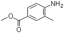 structure of CAS# 18595-14-7, Methyl 4-amino-3-methylbenzoate