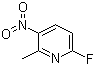structure of CAS# 18605-16-8, 2-氟-6-甲基-5-硝基吡啶