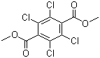 CAS # 1861-32-1, Dacthal, DCPA, Chlorthal-dimethyl, Dimethyl 2,3,5,6-tetrachlorobenzene-1,4-dicarboxylate