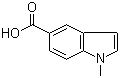 structure of CAS# 186129-25-9, 1-甲基-1H-吲哚-5-甲酸