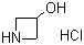 structure of CAS# 18621-18-6, 3-羟基氮杂环丁烷盐酸盐