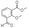 structure of CAS# 186312-96-9, 5-甲酰基-6-甲氧基苯甲酸甲酯