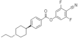 CAS # 186320-72-9, 4-(trans-4-Propylcyclohexyl)benzoic acid 4-cyano-3,5-difluorophenyl ester
