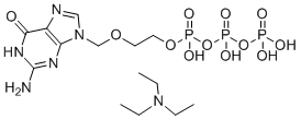 CAS # 186367-53-3, Acyclovir 5'-triphosphate triethylammonium salt