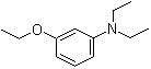 CAS # 1864-92-2, 3-Ethoxy-N,N-diethylaniline, N,N-Diethyl-3-ethoxyaniline, N,N-Diethyl-3-phenetidine, N,N-Diethyl-m-phenetidine, NSC 6262, m-(Diethylamino)phenetole