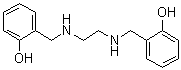 structure of CAS# 18653-98-0, N,N'-Bis(2-hydroxybenzyl)ethylenediamine