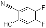 CAS # 186590-36-3, 4,5-Difluoro-2-hydroxybenzonitrile, 6-Cyano-3,4-difluorophenol