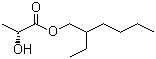 structure of CAS# 186817-80-1, 2-Ethylhexyl lactate
