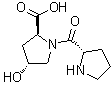 CAS # 18684-24-7, 4-Hydroxy-1-L-prolyl-L-proline, L-Prolyl-L-hydroxyproline, Prolylhydroxyproline