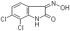 structure of CAS# 18711-16-5, 6,7-二氯-1H-吲哚-2,3-二酮-3-肟