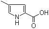 structure of CAS# 18711-59-6, 4-甲基-2-吡咯甲酸