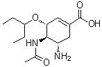 structure of CAS# 187227-45-8, Oseltamivir acid