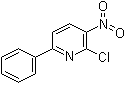 structure of CAS# 187242-88-2, 2-氯-3-硝基-6-苯基吡啶