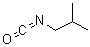 CAS # 1873-29-6, Isobutyl isocyanate, 1-Isocyanato-2-methylpropane, 2-Methylpropyl isocyanat
