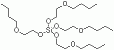 CAS # 18765-38-3, Tetrakis(butoxyethoxy)silane, Tetrakis(2-butoxyethyl) orthosilicate, Tetra butyl glycol silicate, BGS